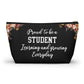 Student Essentials Pouch School Supplies Organizer Pencil Case Study Kit Zipper Bag For Teens Kids College Stationery Holder