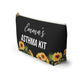 Personalized Asthma Kit Inhaler Bag for Emergency Medications Compact Travel Pouch for Kids or Adults with Asthma Essentials Inside