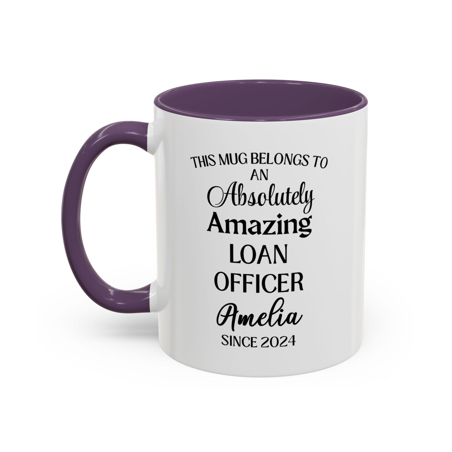 Personalized Loan Officer Coffee Mug, Funny Finance Gift, Custom Banker Cup, Mortgage Expert Gift, Customizable Coffee Mug