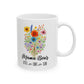 Mama Bear Mug 11oz 15oz Custom Coffee Cup Gift for Moms Personalized Ceramic Mug for Mothers Day Birthday or Everyday Love