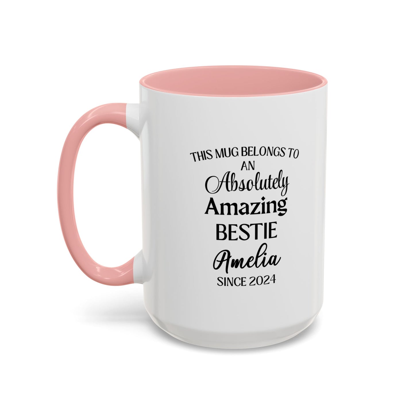 Bestie Mug, Funny Best Friend Gift, Custom BFF Coffee Cup, Personalized Mug for Best Friend, Cute Friendship Gift