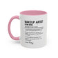Glam Genie Mug, Funny Makeup Artist Gift, Beauty Lover Mug, MUA Coffee Cup, Personalized Makeup Mug, Colorful Mug (11oz, 15oz)