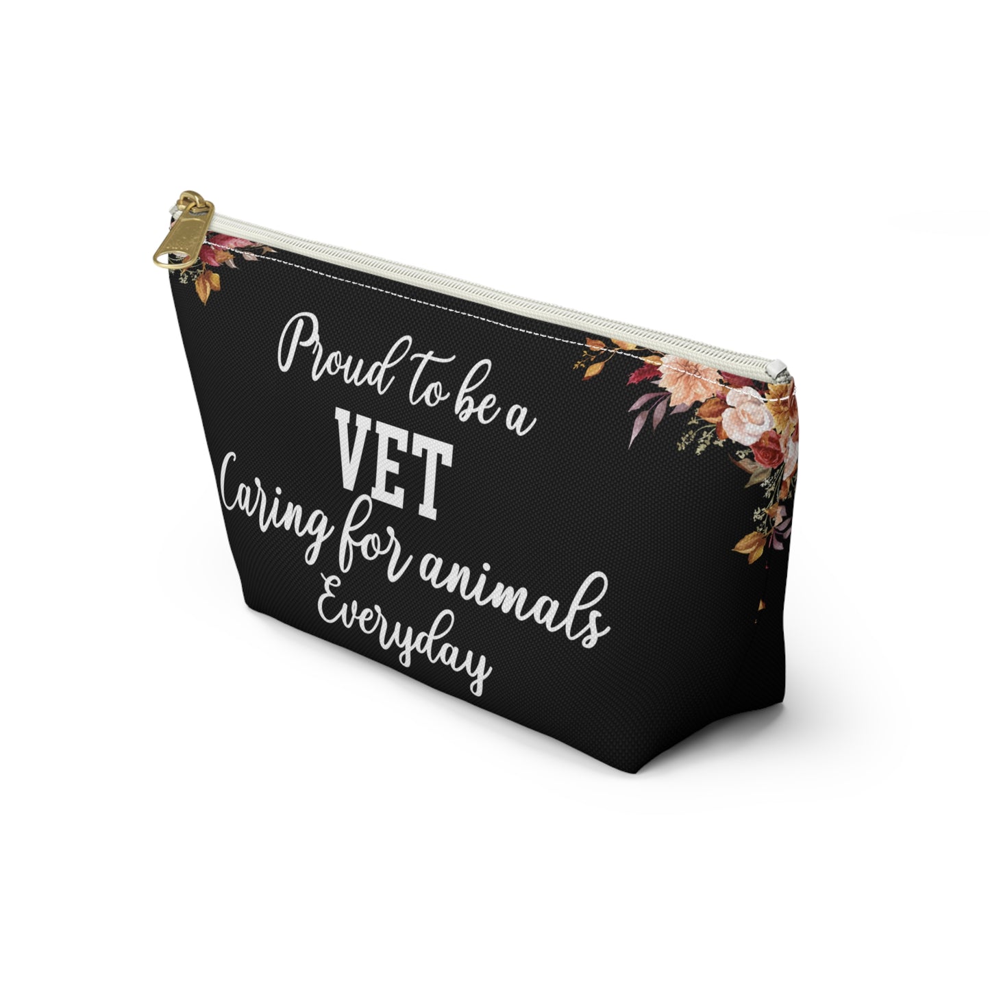 Vet Essentials Pouch Animal Care Organizer Zipper Bag for Veterinarians Medical Supplies Storage Portable and Durable Gift for Vets