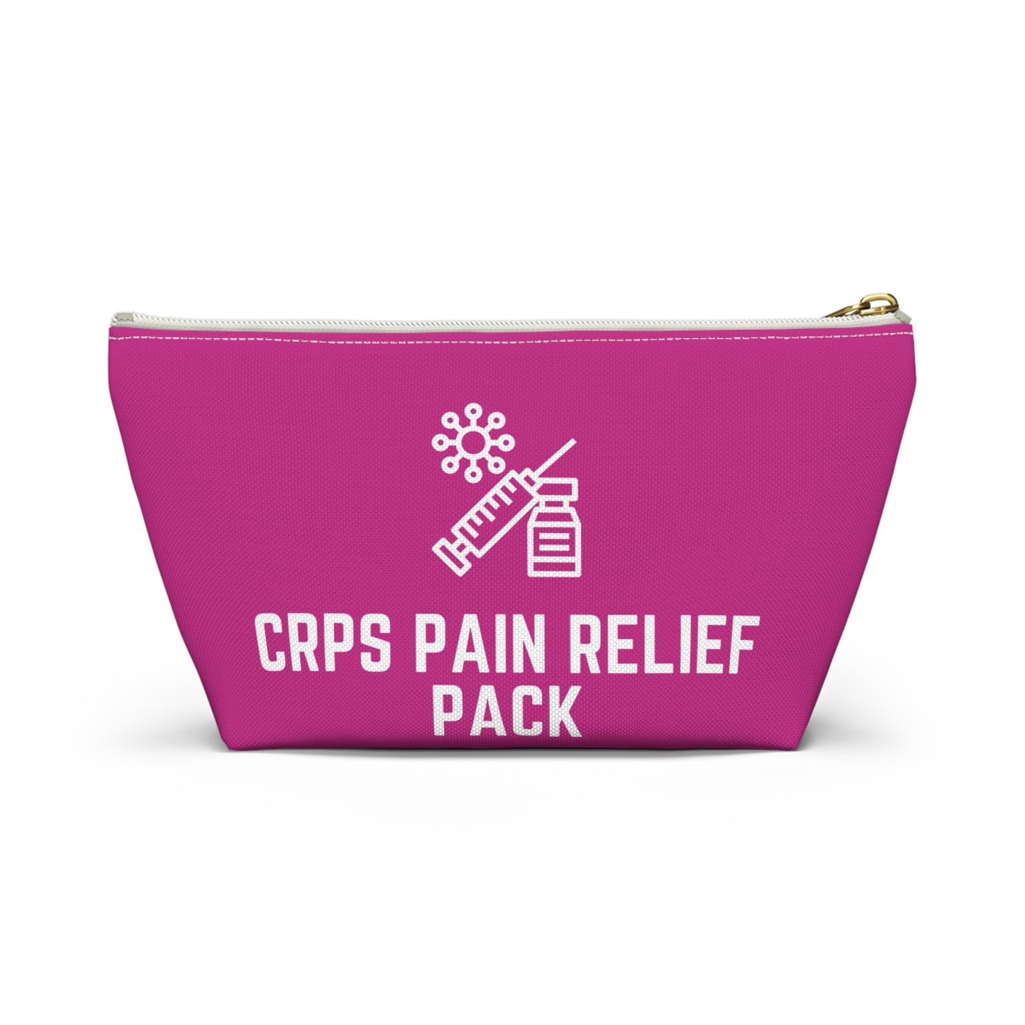 Personalized CRPS Pain Relief Pack Pouch for Chronic Pain Essentials Storage Travel Bag for Complex Regional Pain Syndrome Support