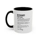 Funny Botanist Mug, Plant Geek Dictionary Mug, Custom Botanical Gift, Nature Lover Coffee Cup, Colorful Mugs (11oz, 15oz), Plant Nerd Mug