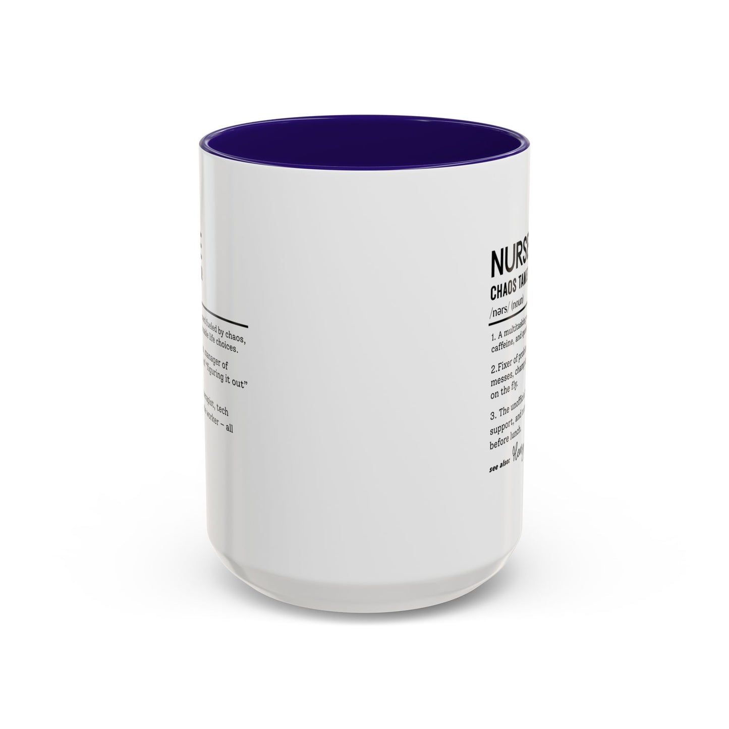 Funny Nurse Mug, Custom Nurse Definition Gift, Personalized Coffee Cup for RN, ICU Nurse Gift, Nursing School Humor