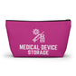 Personalized Medical Device Storage Pouch for Organizing Health Equipment Travel Organizer for Medical Supplies and Essentials