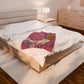 Couple Blanket, Personalized Name Blanket, Custom Love Blanket, Anniversary Gift, Wedding Gift, Romantic Blanket, Gift for Him Her
