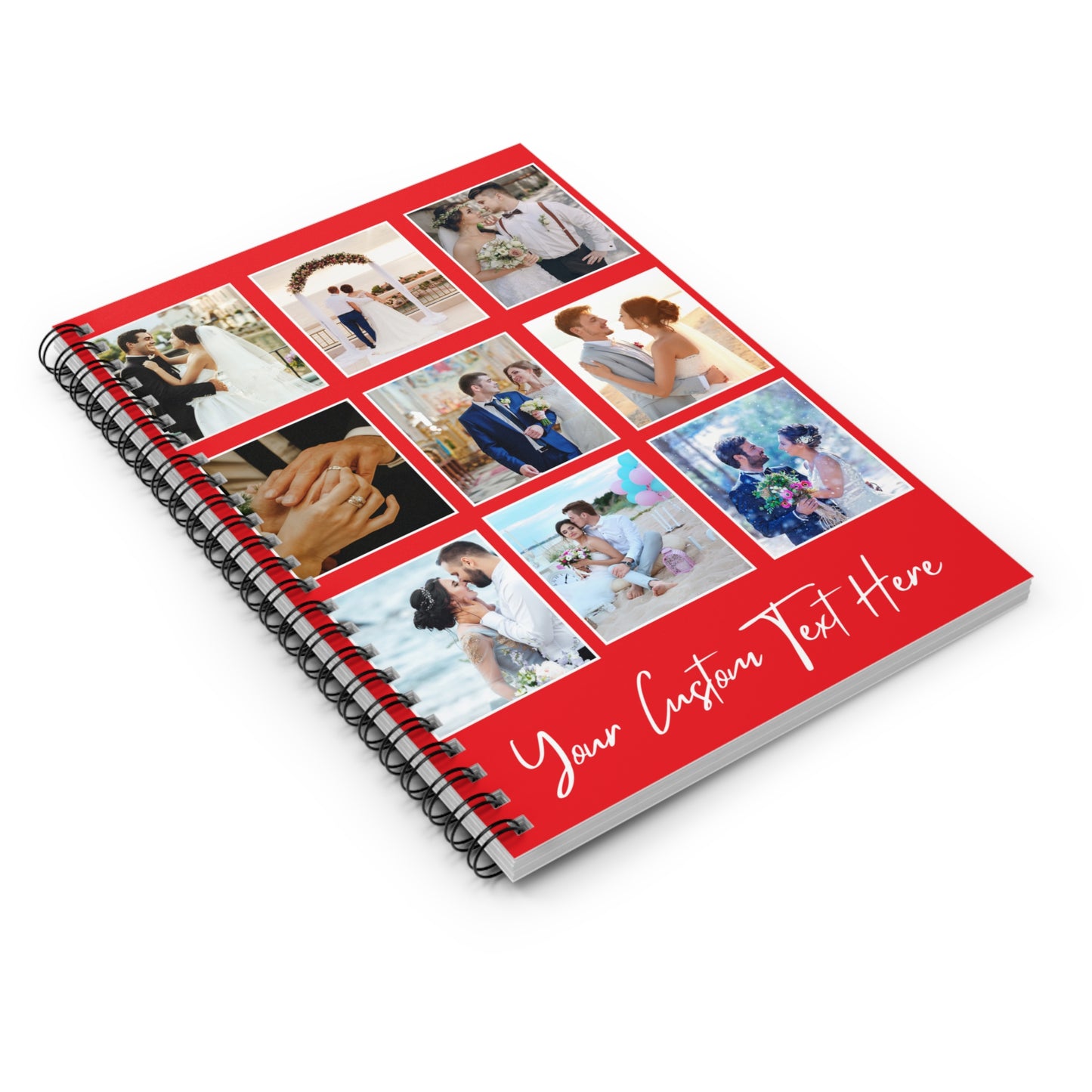 Personalized Couple Journal Book Custom Love Story Notebook Gift for Boyfriend Girlfriend Anniversary or Valentines Gift for Couples
