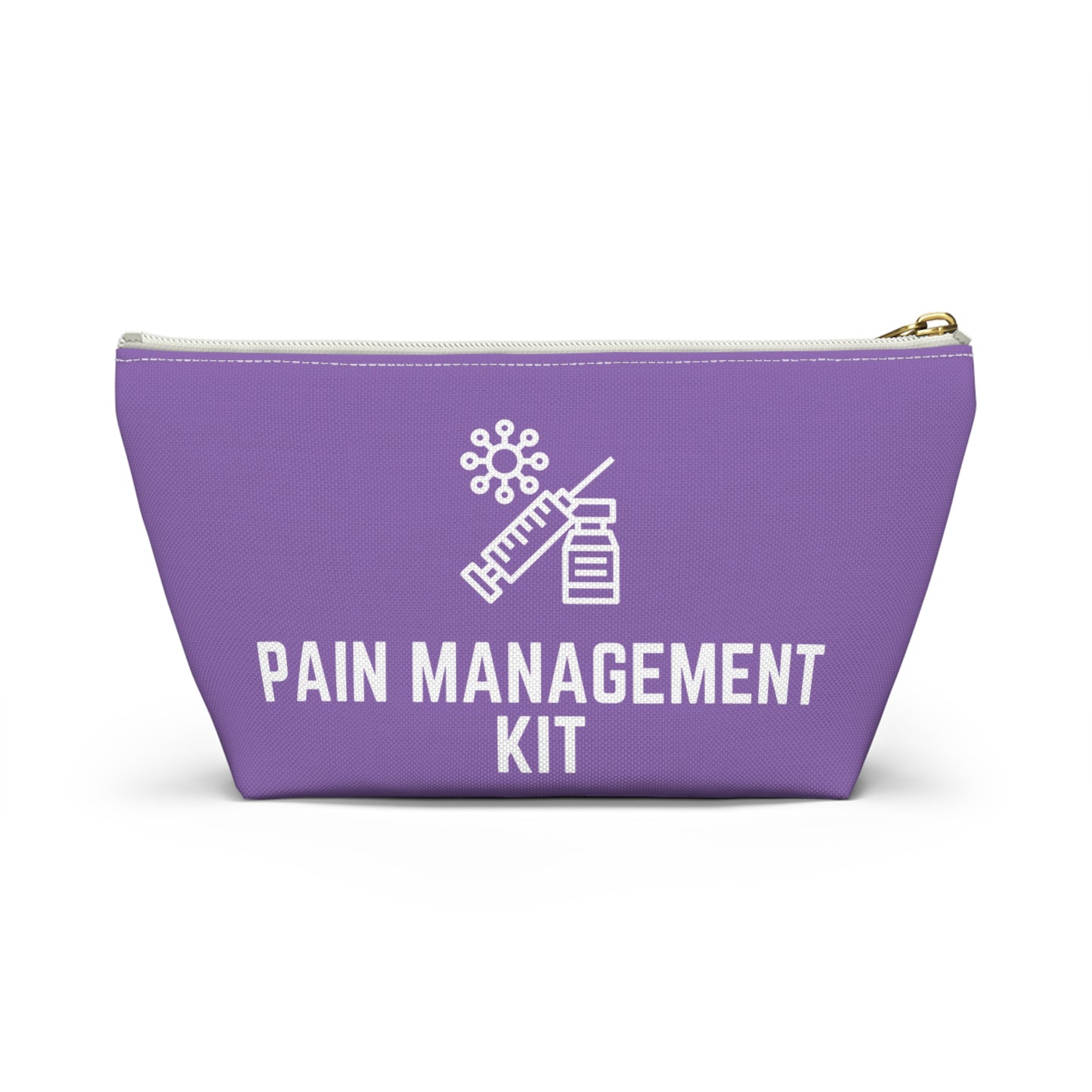 Personalized Pain Management Kit Pouch for Chronic Pain Relief Essentials Travel Organizer for Medications and Daily Supplies