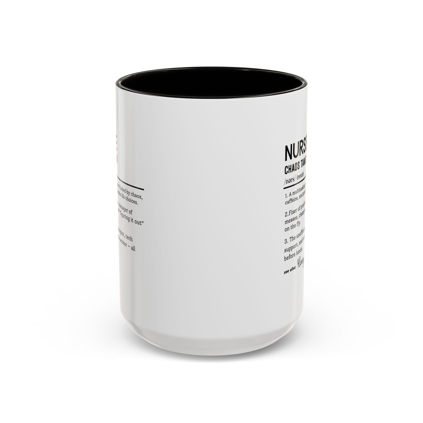 Funny Nurse Mug, Custom Nurse Definition Gift, Personalized Coffee Cup for RN, ICU Nurse Gift, Nursing School Humor