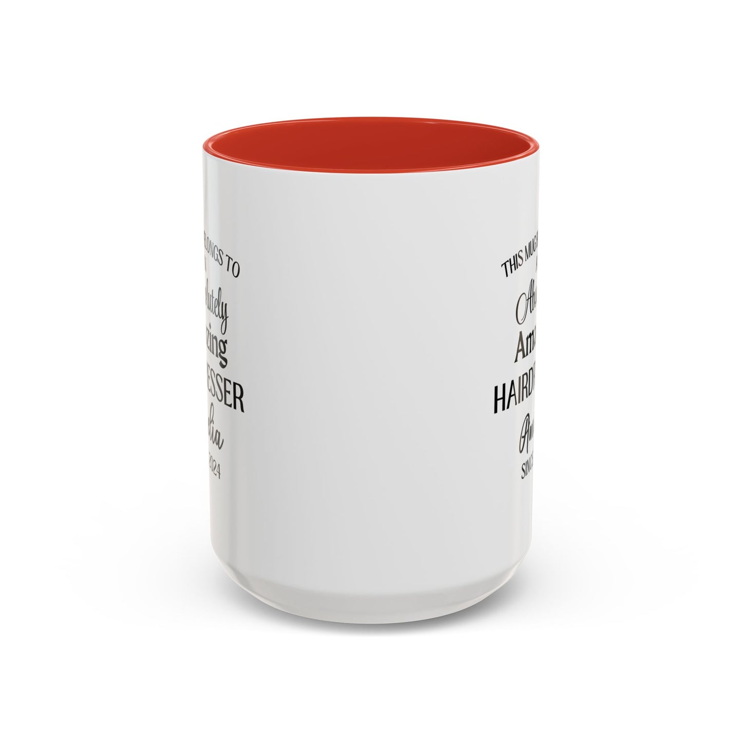 Custom Hairdresser Mug, Funny Salon Stylist Gift, Personalized Hair Artist Cup, Cosmetologist Coffee Mug