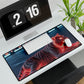 Neon Tiger Desk Mat - Stylish Mouse Pad for Home Office, Gaming, Desk Decor, Unique Gift for Students, Holiday Present