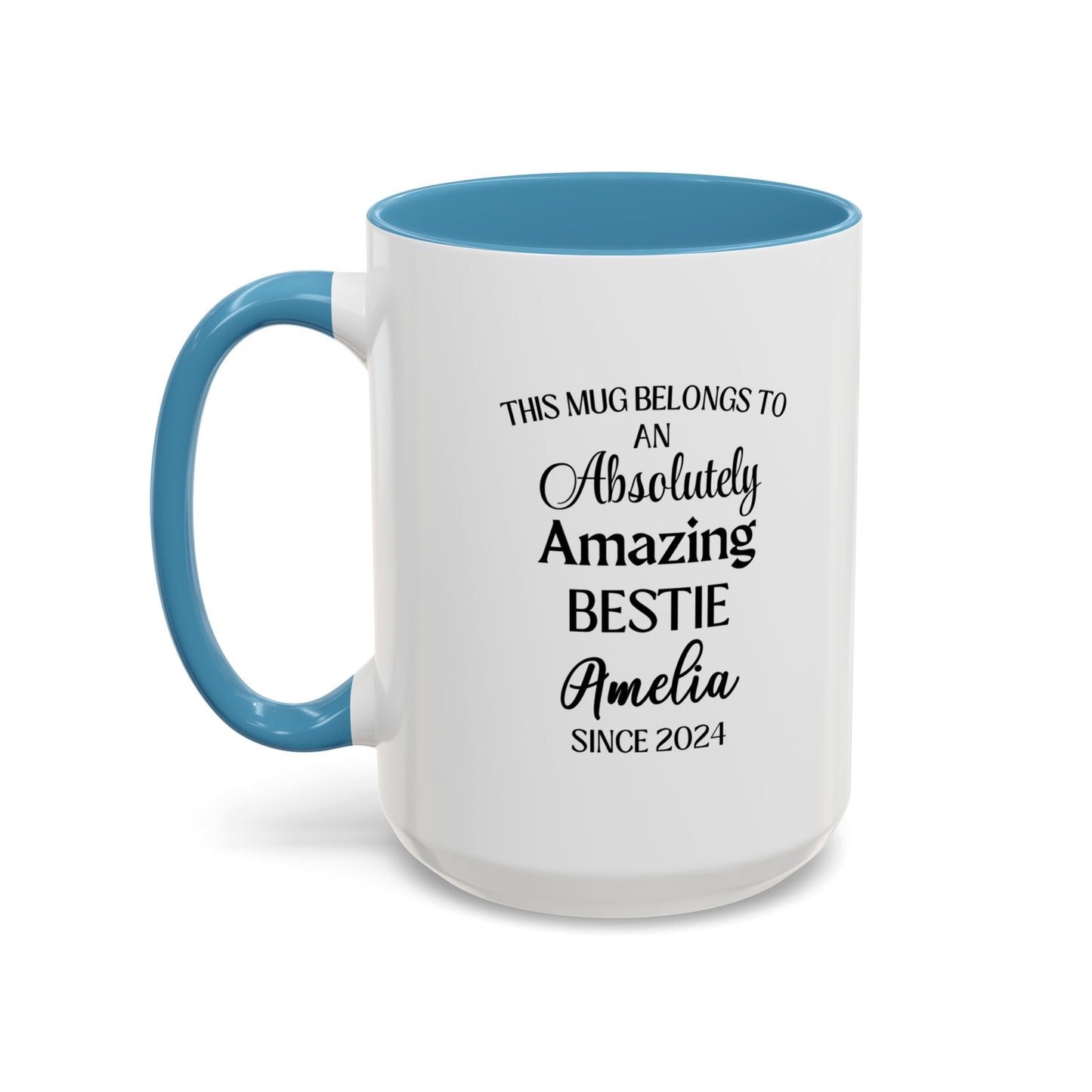 Bestie Mug, Funny Best Friend Gift, Custom BFF Coffee Cup, Personalized Mug for Best Friend, Cute Friendship Gift