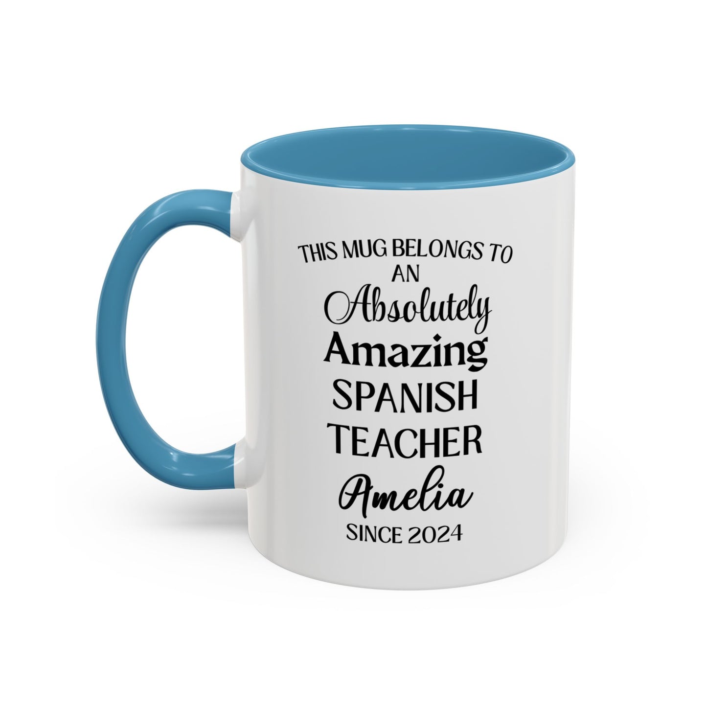 Mug, Custom Spanish Teacher Gift, Gracias Teacher Cup, Funny Language Instructor, Personalized Coffee Mug