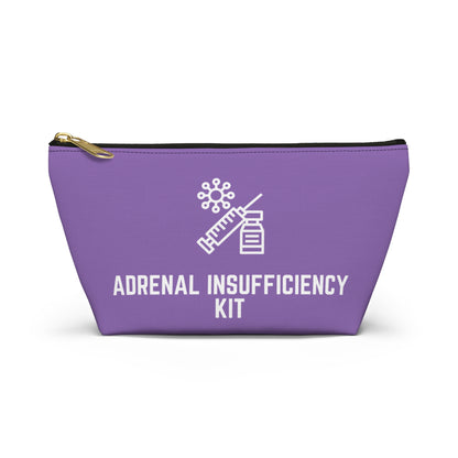 Personalized Adrenal Insufficiency Kit Pouch for Emergency Medication Storage Travel Organizer for Addisons Disease and Health Essentials