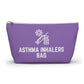 Personalized Asthma Inhalers Bag Pouch for Inhaler Storage Travel Organizer for Asthma Medication and Emergency Relief Essentials