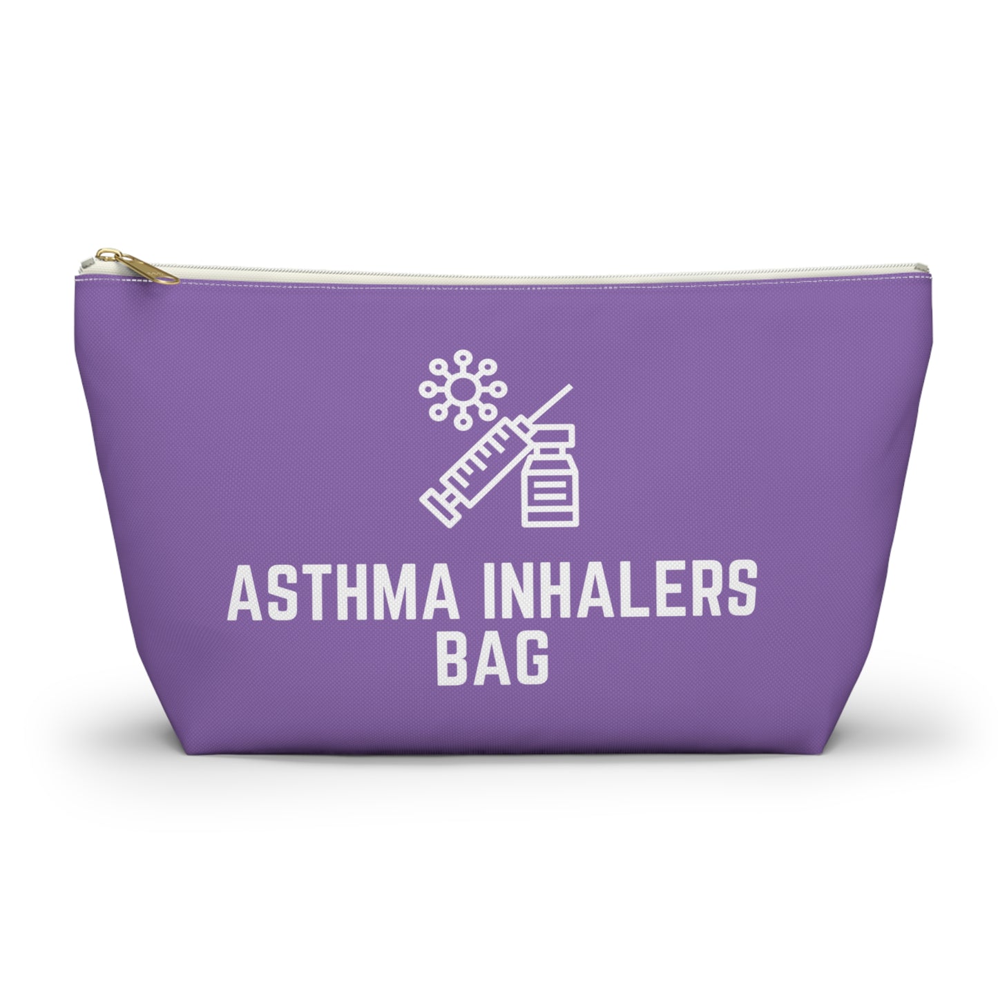 Personalized Asthma Inhalers Bag Pouch for Inhaler Storage Travel Organizer for Asthma Medication and Emergency Relief Essentials