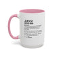 Judge Dictionary Mug, Funny Justice Boss Coffee Cup, Custom Courtroom Gift Idea, Law Office Decor Mug, Colorful Mugs (11oz, 15oz)