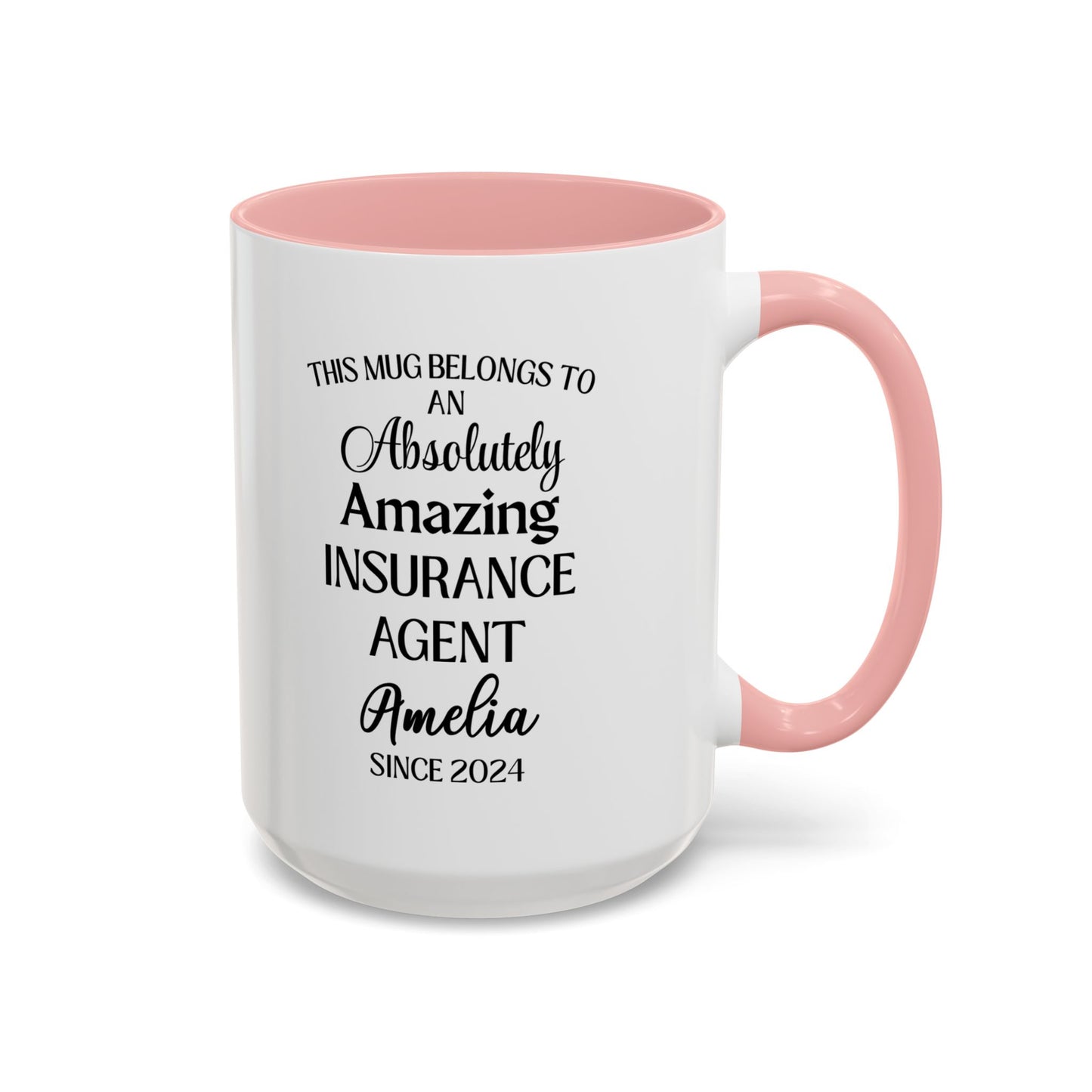 Custom Insurance Agent Mug, Funny Risk Manager Gift, Personalized Office Mug, Financial Advisor Coffee Cup