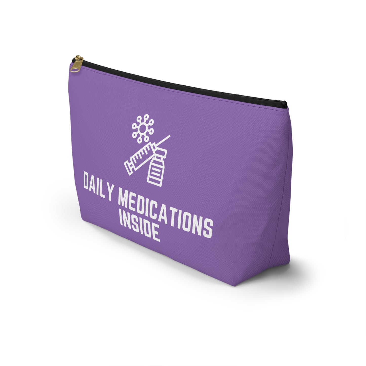 Personalized Daily Medications Inside Pouch for Organized Medication Storage Travel Organizer for Pills and Health Essentials