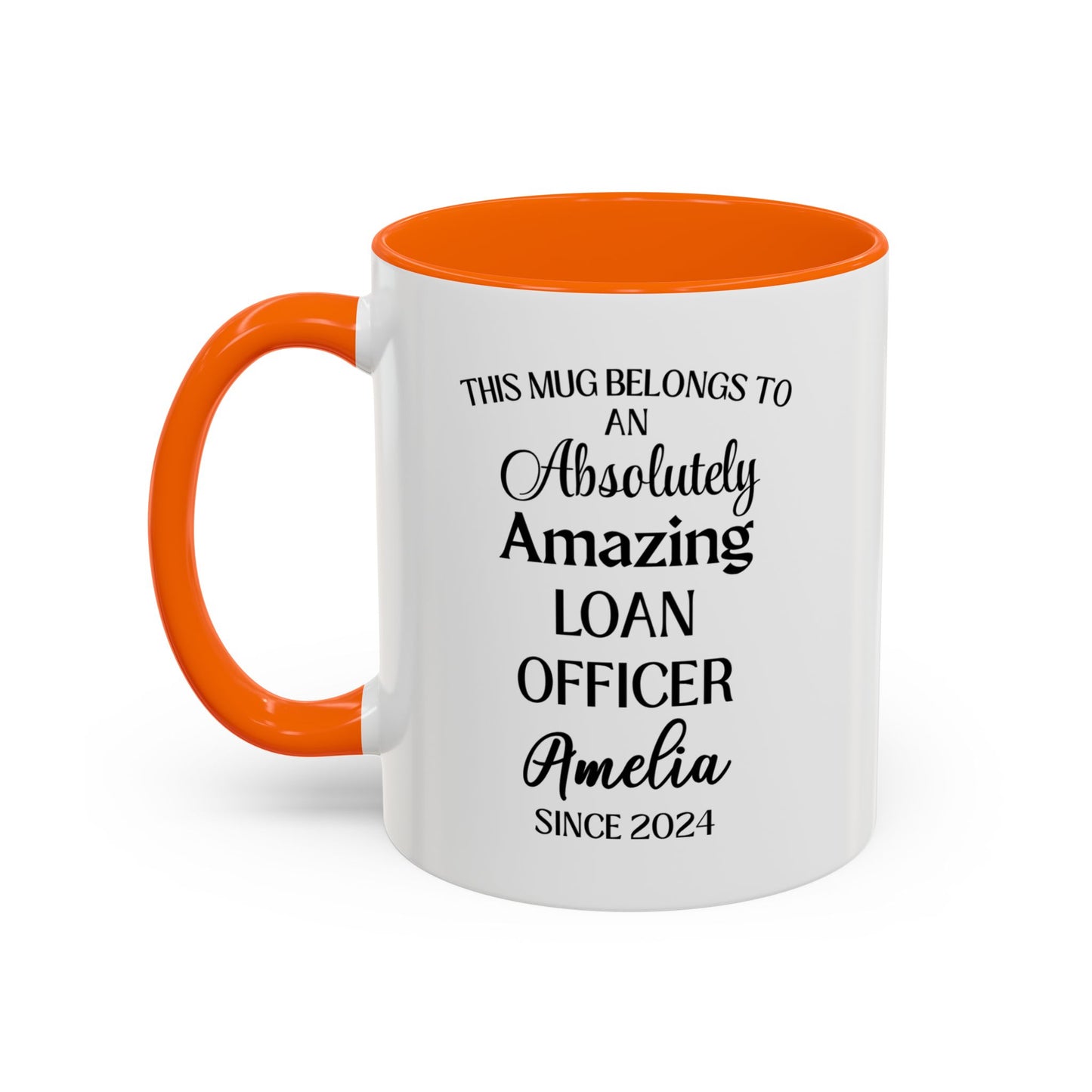 Personalized Loan Officer Coffee Mug, Funny Finance Gift, Custom Banker Cup, Mortgage Expert Gift, Customizable Coffee Mug