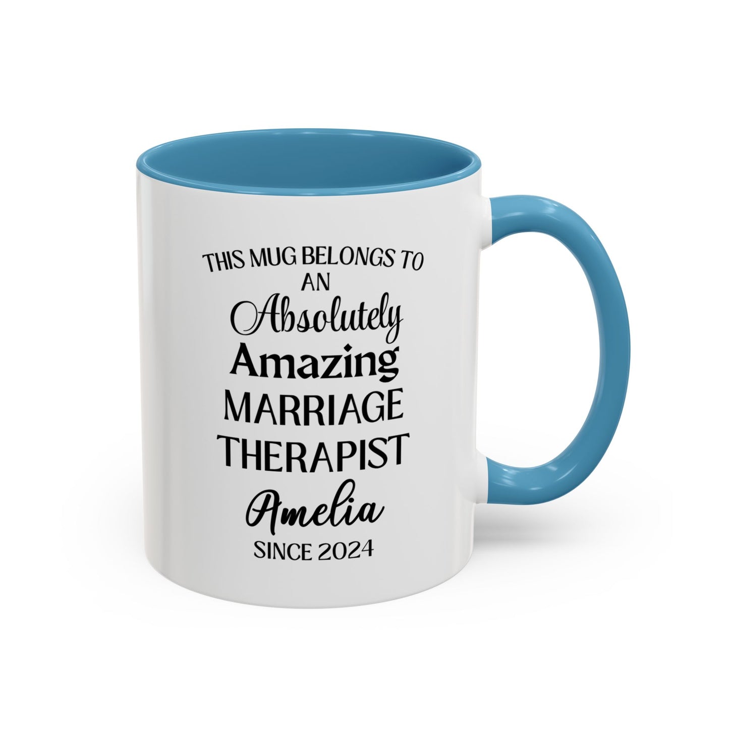 Coffee Mug, Custom Marriage Therapist Mug, Funny Relationship Counselor Gift, Personalized Couples Coach Cup, Gift for Couples, Wedding