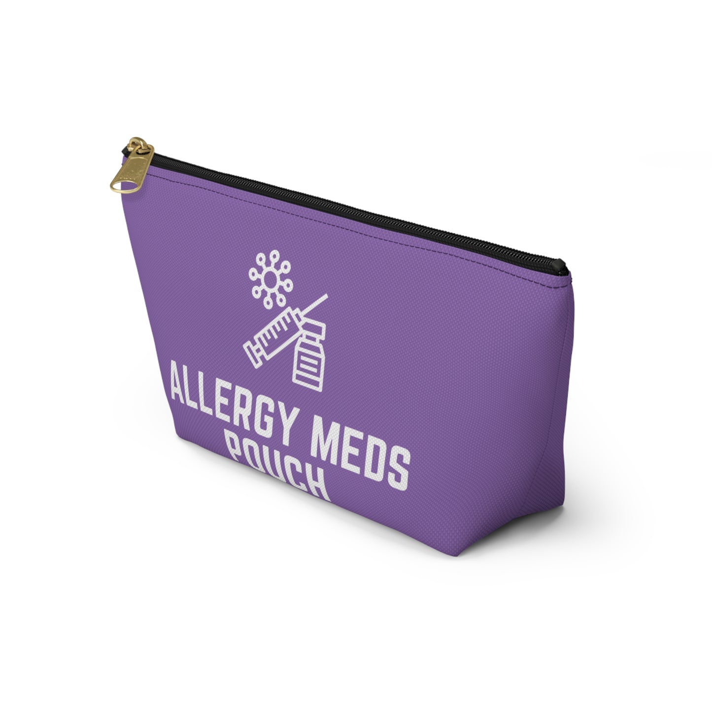 Personalized Allergy Meds Pouch for Medication Storage Travel Organizer for Allergy Relief Tablets and Emergency Essentials
