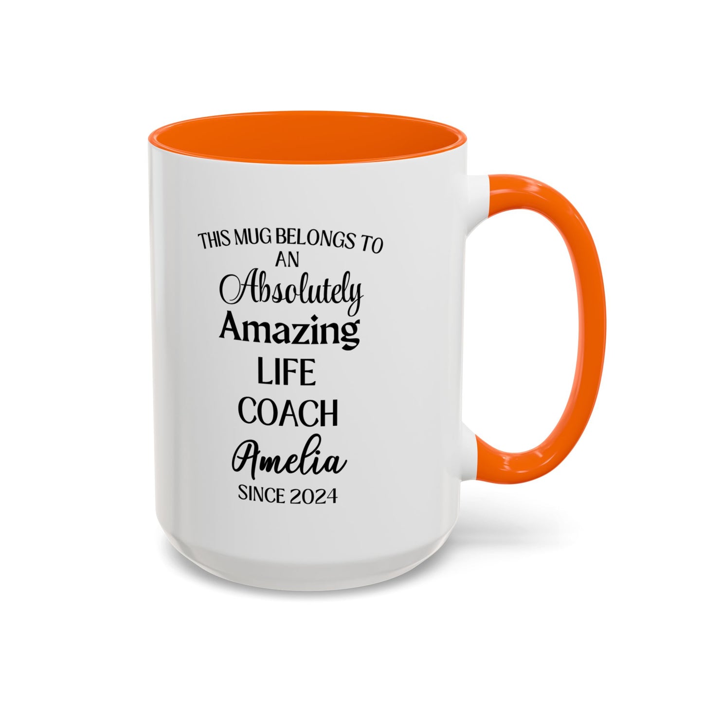 Custom Life Coach Mug, Funny Motivational Mentor Gift, Personalized Coach Mug, Empowerment Coffee Cup
