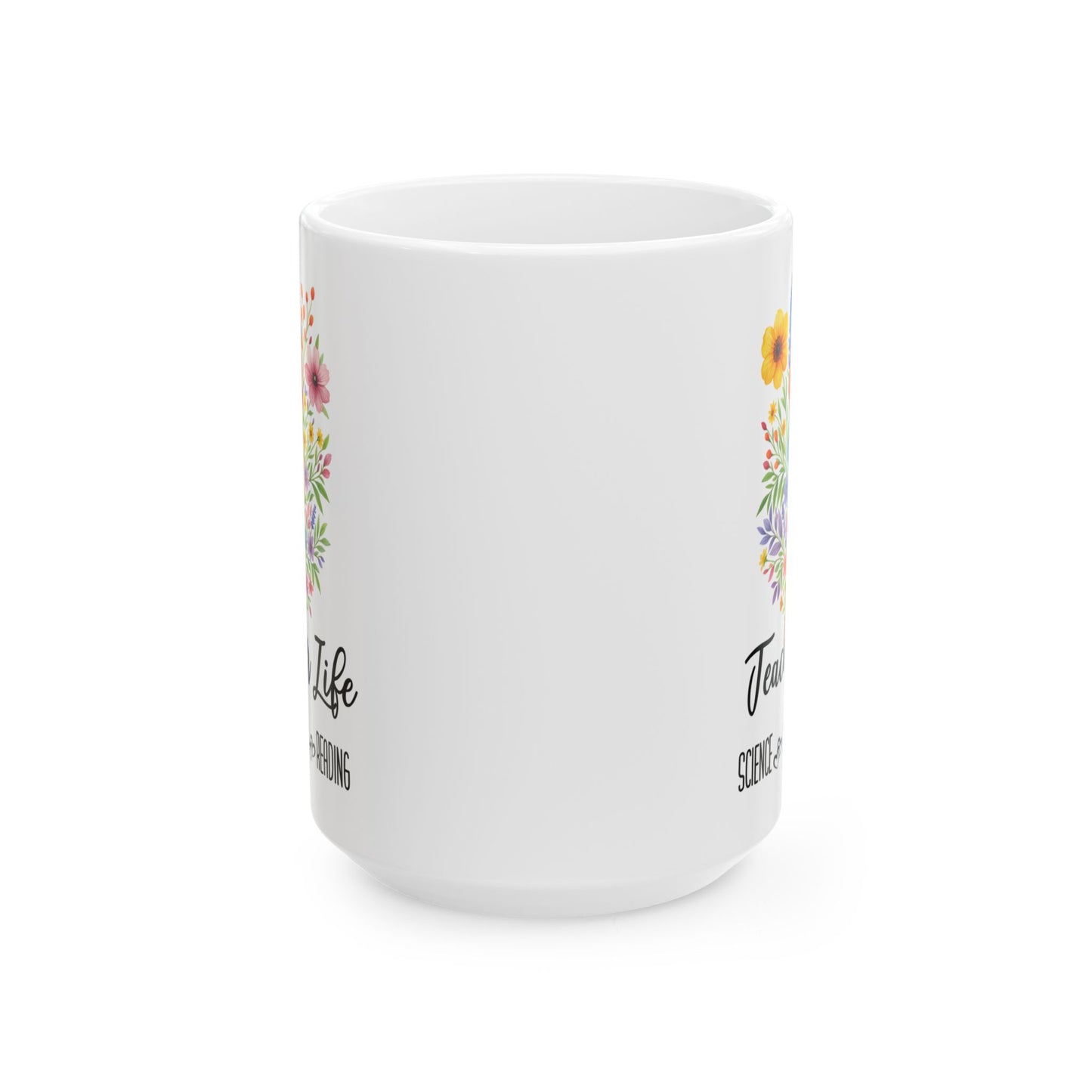 Teacher Life Mug 11oz 15oz Custom Coffee Cup Gift for Teachers Back to School Teacher Appreciation Personalized Ceramic Mug for Her
