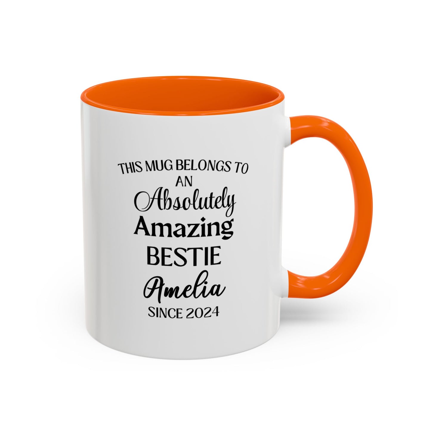 Bestie Mug, Funny Best Friend Gift, Custom BFF Coffee Cup, Personalized Mug for Best Friend, Cute Friendship Gift