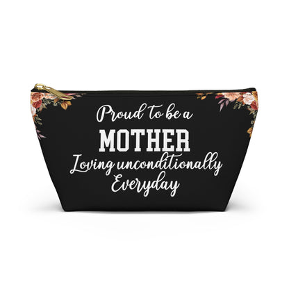 Mother Essentials Pouch Gift For Mom Zipper Organizer Bag For Mothers Day Travel Makeup Toiletry Bag Thoughtful Gift For New Or Busy Moms