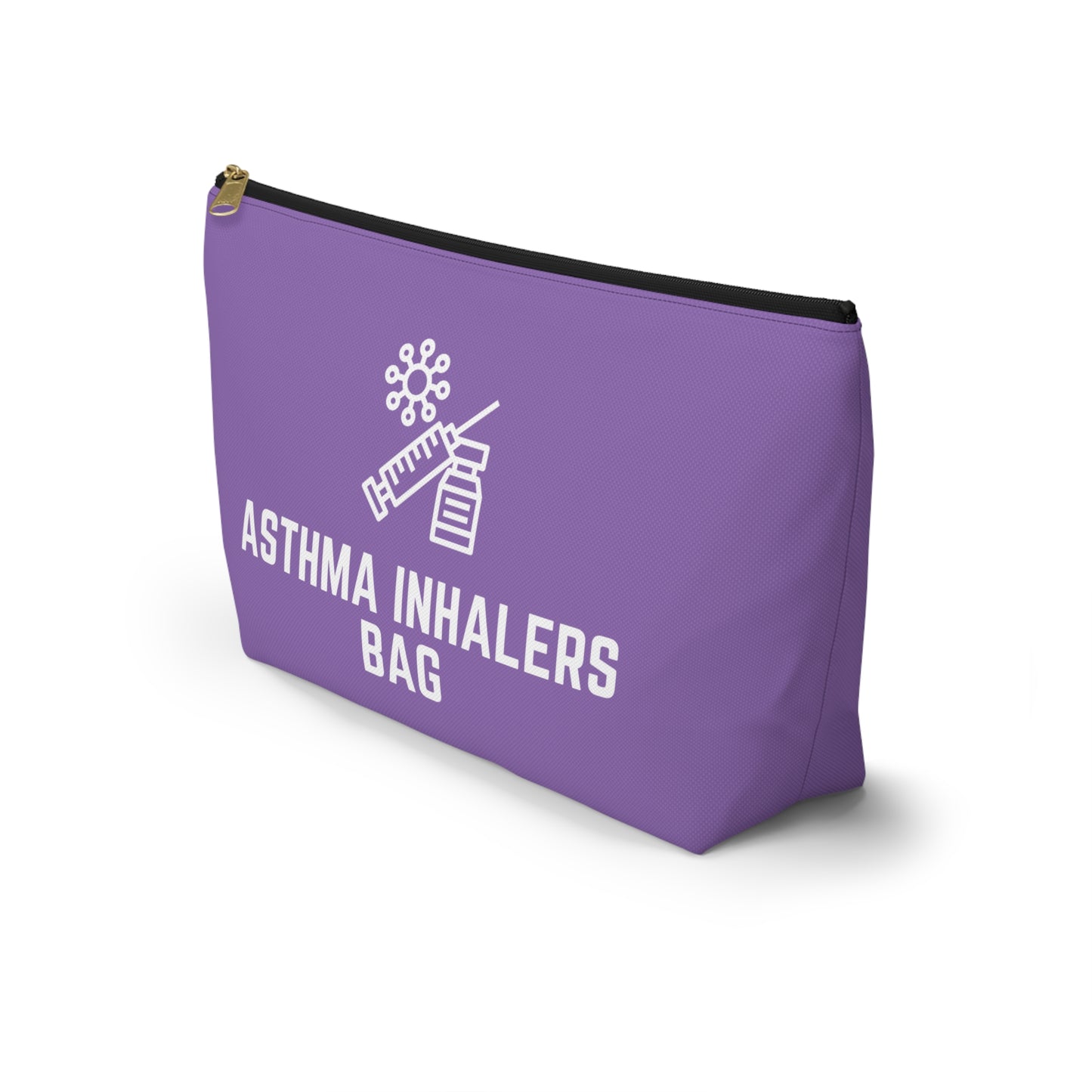 Personalized Asthma Inhalers Bag Pouch for Inhaler Storage Travel Organizer for Asthma Medication and Emergency Relief Essentials