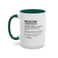Custom Magician Dictionary Mug, Funny Illusion Hustler Gift Mug, Personalized Magic Performer Cup, Colorful Mugs (11oz, 15oz)