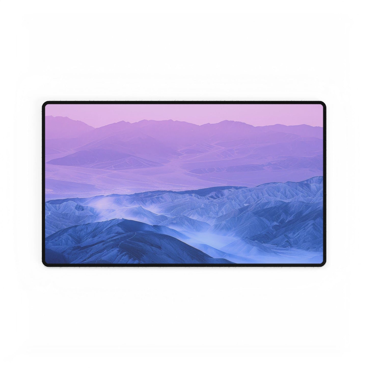 Mountain View Desk Mat - Office Accessory, Desk Organizer, Home Office Decor, Gift for Students, Aesthetic Workspace