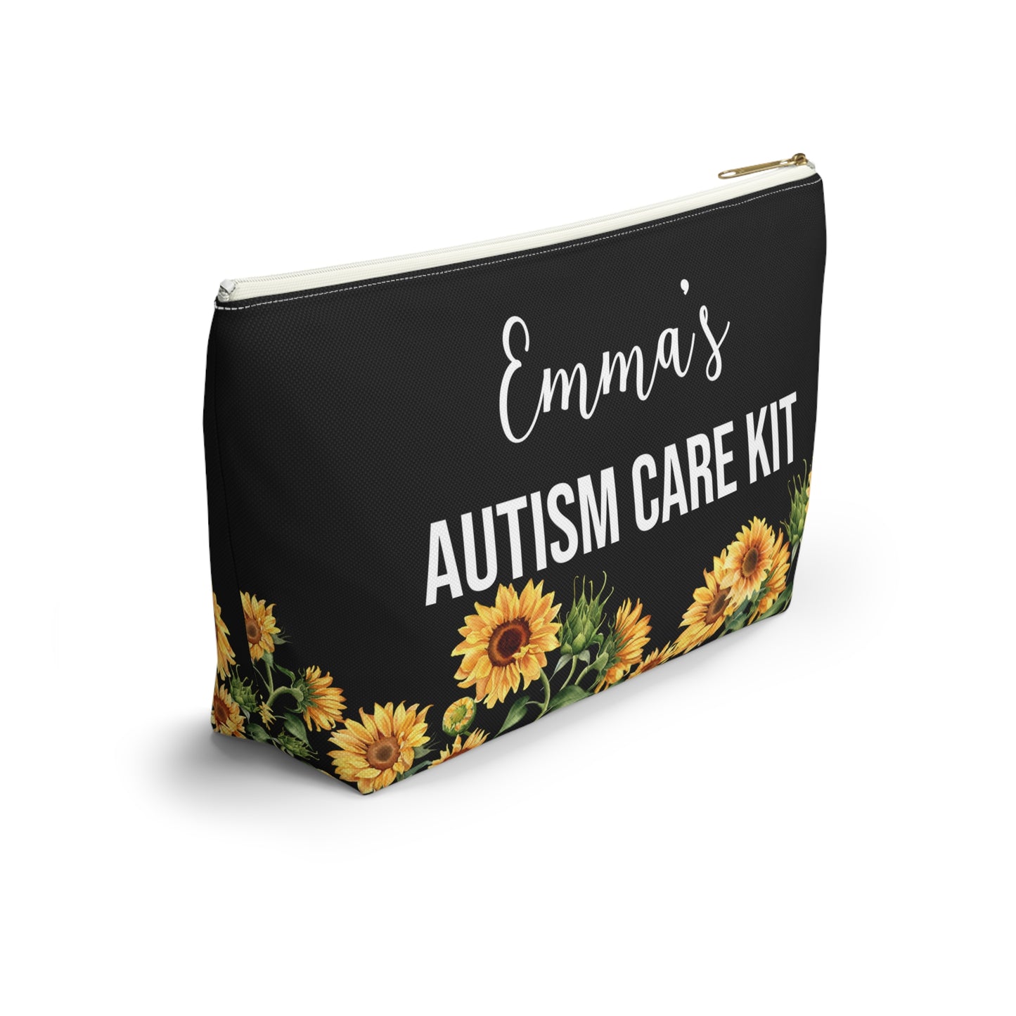 Personalized Autism Care Kit for Sensory Tools and Daily Support Essentials Portable Travel Pouch for Kids or Adults with Autism Needs