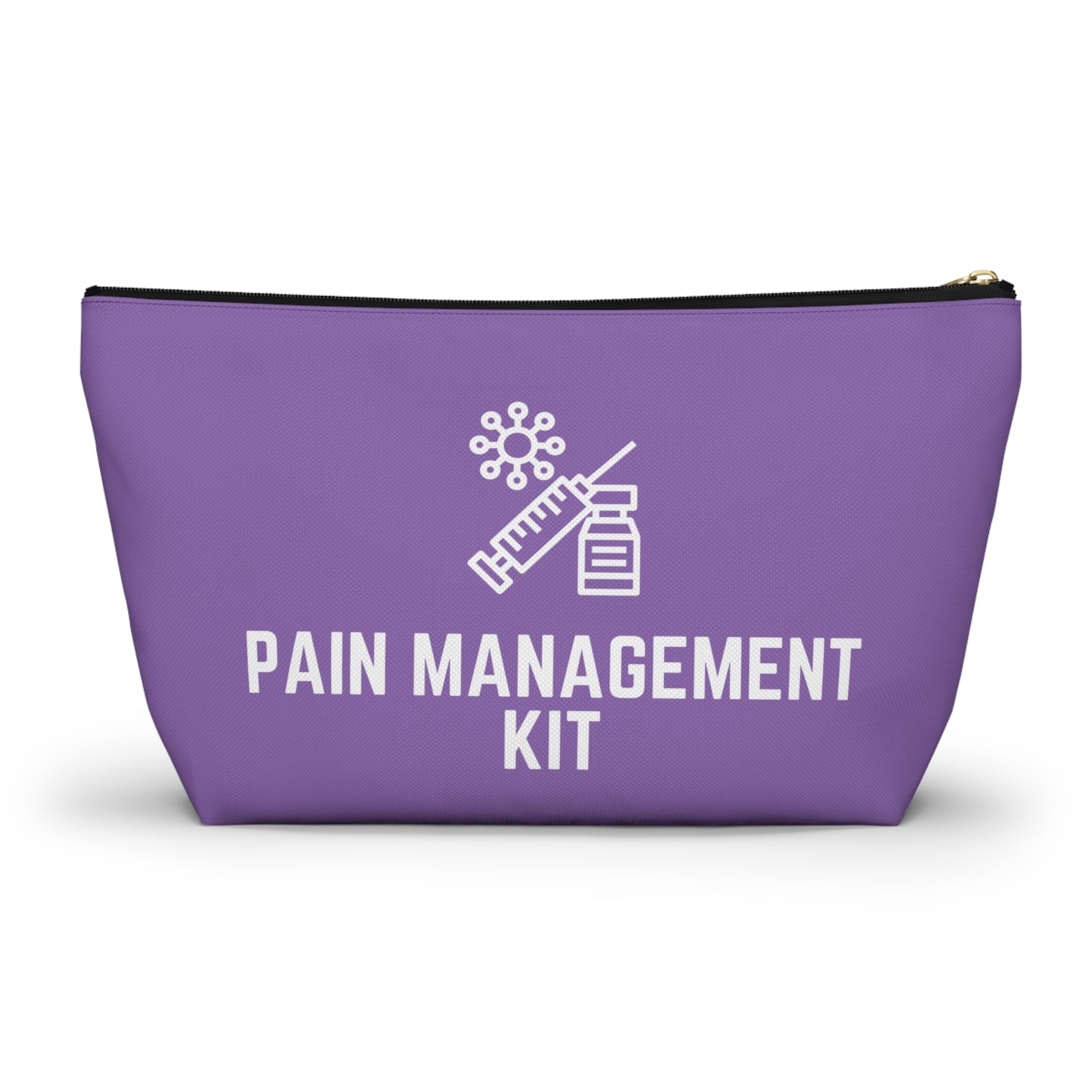 Personalized Pain Management Kit Pouch for Chronic Pain Relief Essentials Travel Organizer for Medications and Daily Supplies