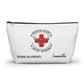 Personalized Medical Alert Accessory Pouch for SEVERE ALLERGIES - Samantha Edition