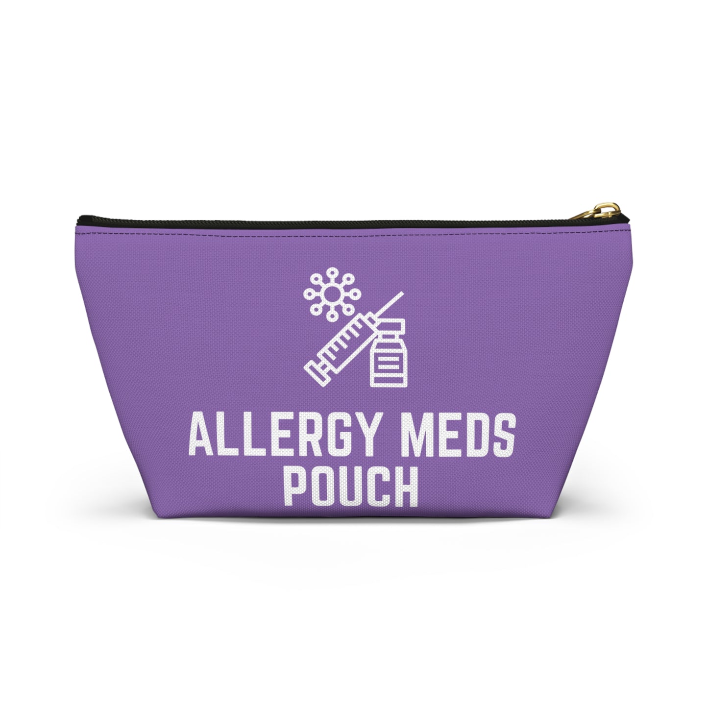 Personalized Allergy Meds Pouch for Medication Storage Travel Organizer for Allergy Relief Tablets and Emergency Essentials