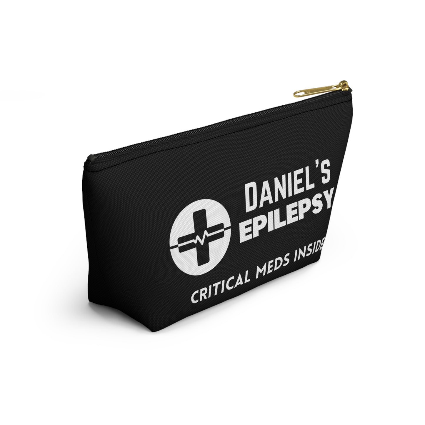 Personalized Epilepsy Critical Meds Pouch for Daniel Emergency Seizure Medication Storage Travel Organizer and Medical Kit