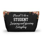 Student Essentials Pouch School Supplies Organizer Pencil Case Study Kit Zipper Bag For Teens Kids College Stationery Holder