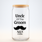Uncle of the Groom Sipper, Personalized Wedding Sipper, Groom Uncle Gift, Custom Family Gift, Wedding Day Keepsake, 16oz Cup