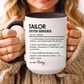Tailor Mug, Stitch Sorcerer Gift, Sewing Lover Coffee Mug, Seamstress Appreciation Gift, Colorful Mugs (11oz, 15oz)