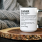 Funny Cashier Mug, Price Puncher Gift, Store Clerk Coffee Cup, Personalized Retail Worker Mug, Colorful Mugs (11oz, 15oz)