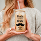 Uncle of the Bride Sipper, Personalized Wedding Sipper, Bride Uncle Gift, Custom Wedding Keepsake, Family Wedding Gift, 16oz Cup