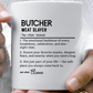 Custom Butcher Dictionary Mug, Funny Meat Slayer Coffee Cup, Personalized Kitchen Gift for Butchers, Colorful Mugs (11oz, 15oz)