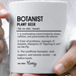 Funny Botanist Mug, Plant Geek Dictionary Mug, Custom Botanical Gift, Nature Lover Coffee Cup, Colorful Mugs (11oz, 15oz), Plant Nerd Mug