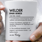 Custom Welder Mug, Spark Bender Dictionary Mug, Funny Welding Gift, Personalized Coffee Cup for Welders, Colorful Mugs 11oz 15oz