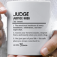 Judge Dictionary Mug, Funny Justice Boss Coffee Cup, Custom Courtroom Gift Idea, Law Office Decor Mug, Colorful Mugs (11oz, 15oz)