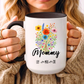 Mommy Mug 11oz 15oz Custom Coffee Cup Gift for Mom New Mommy Present for Birthday or Mothers Day Personalized Ceramic Mug for Her